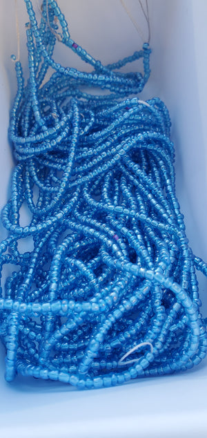 Sky Blue Seed Waistbeads💙