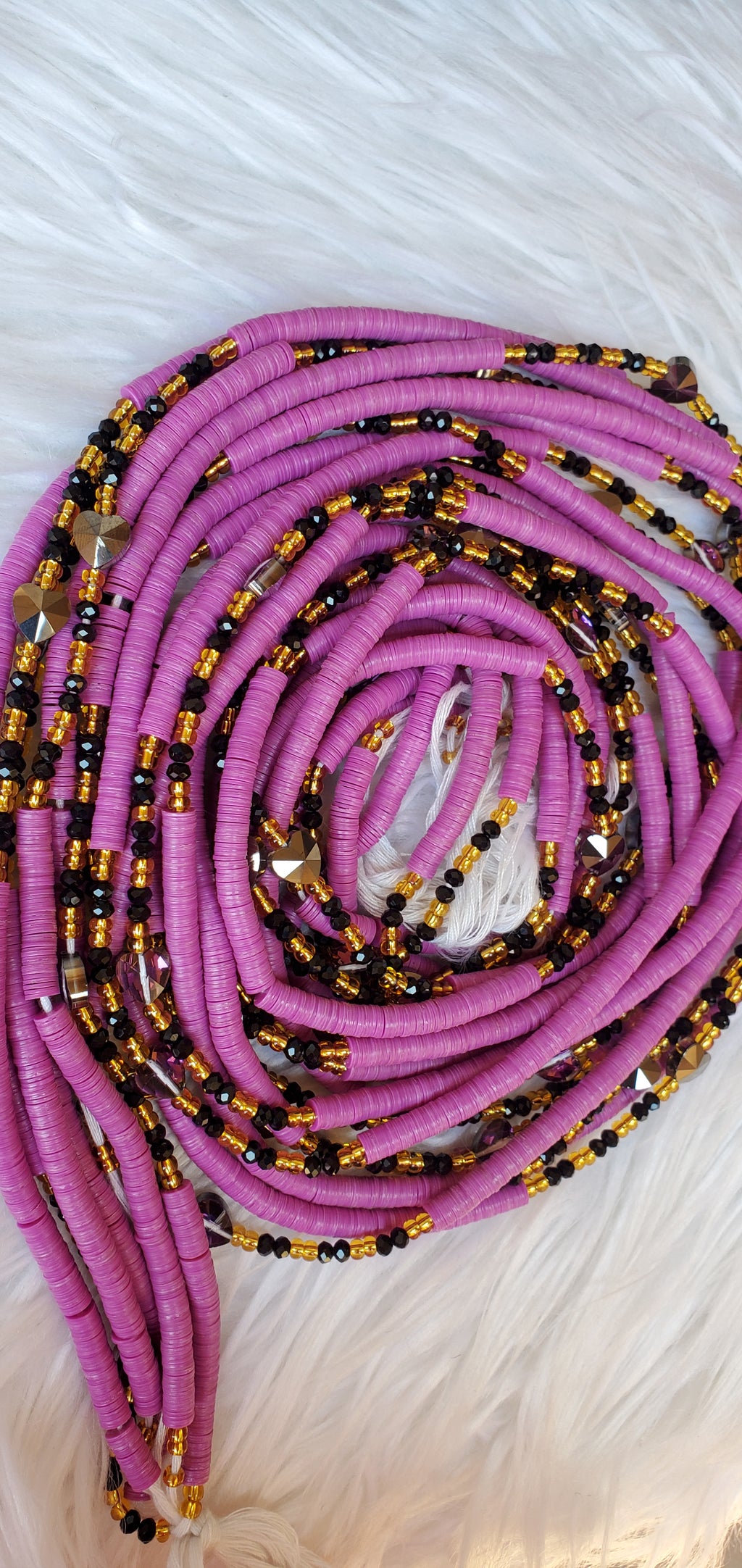 Light Purple Vinyl Beads