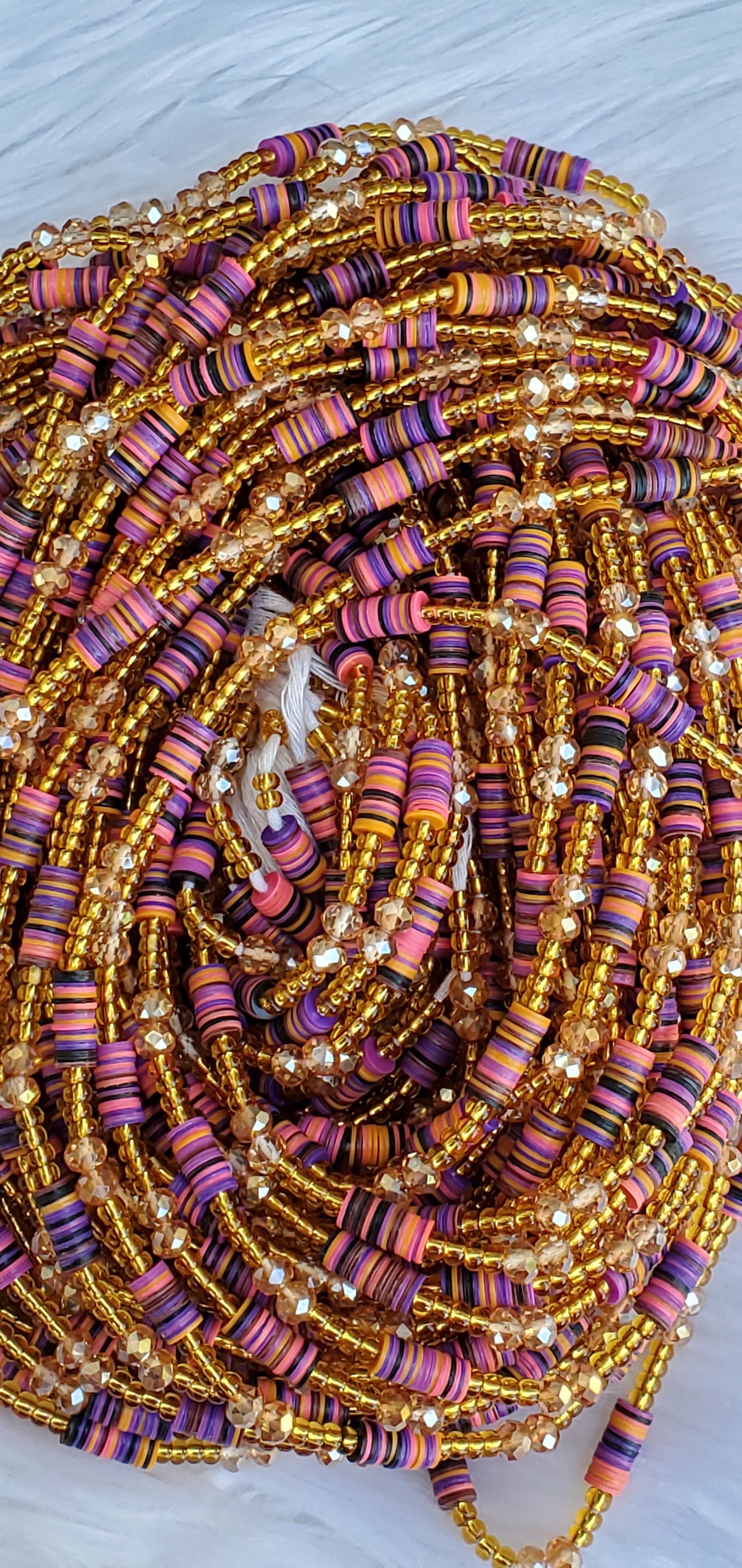 Carnival Beads (Large Vinly Disc Size)