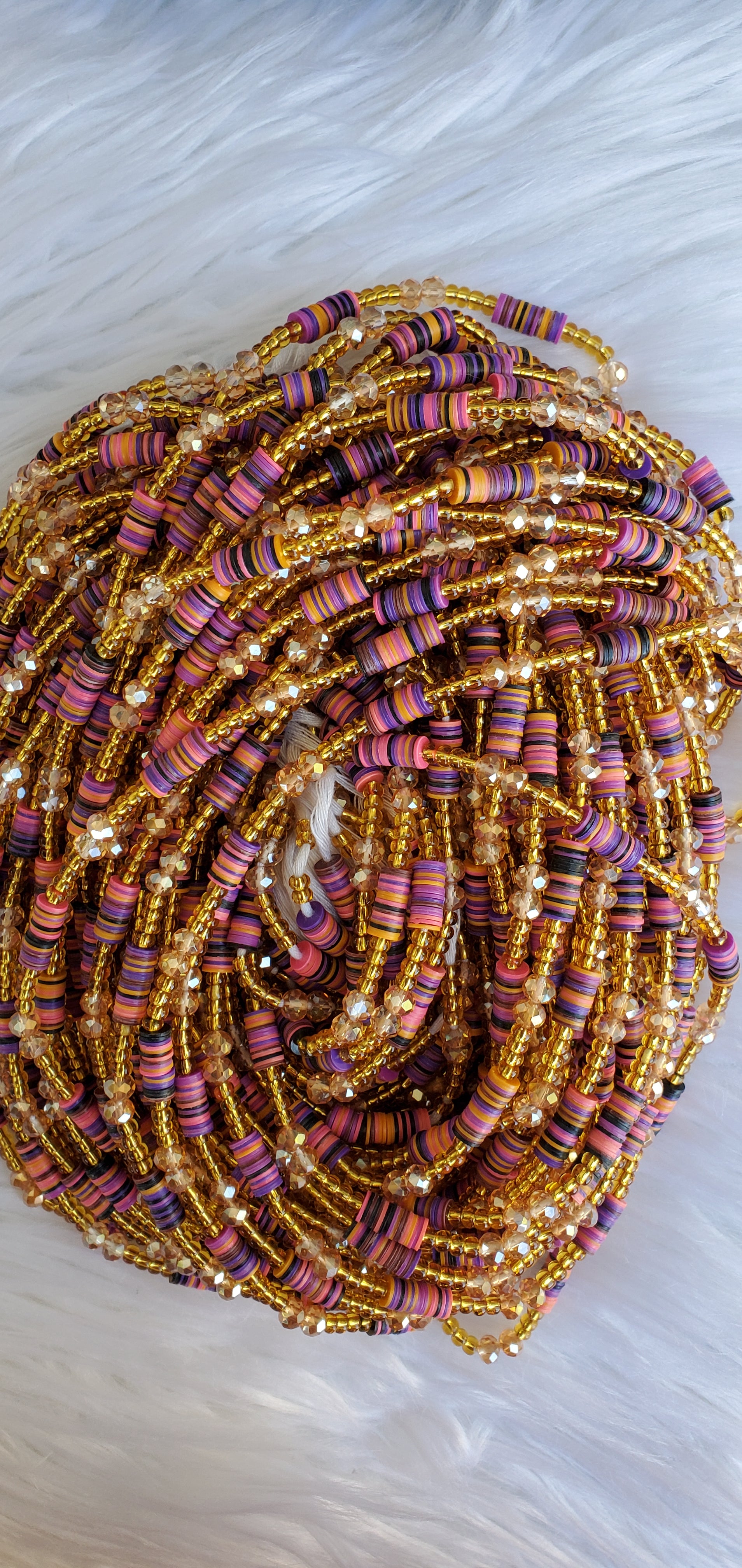 Carnival Beads (Large Vinly Disc Size)