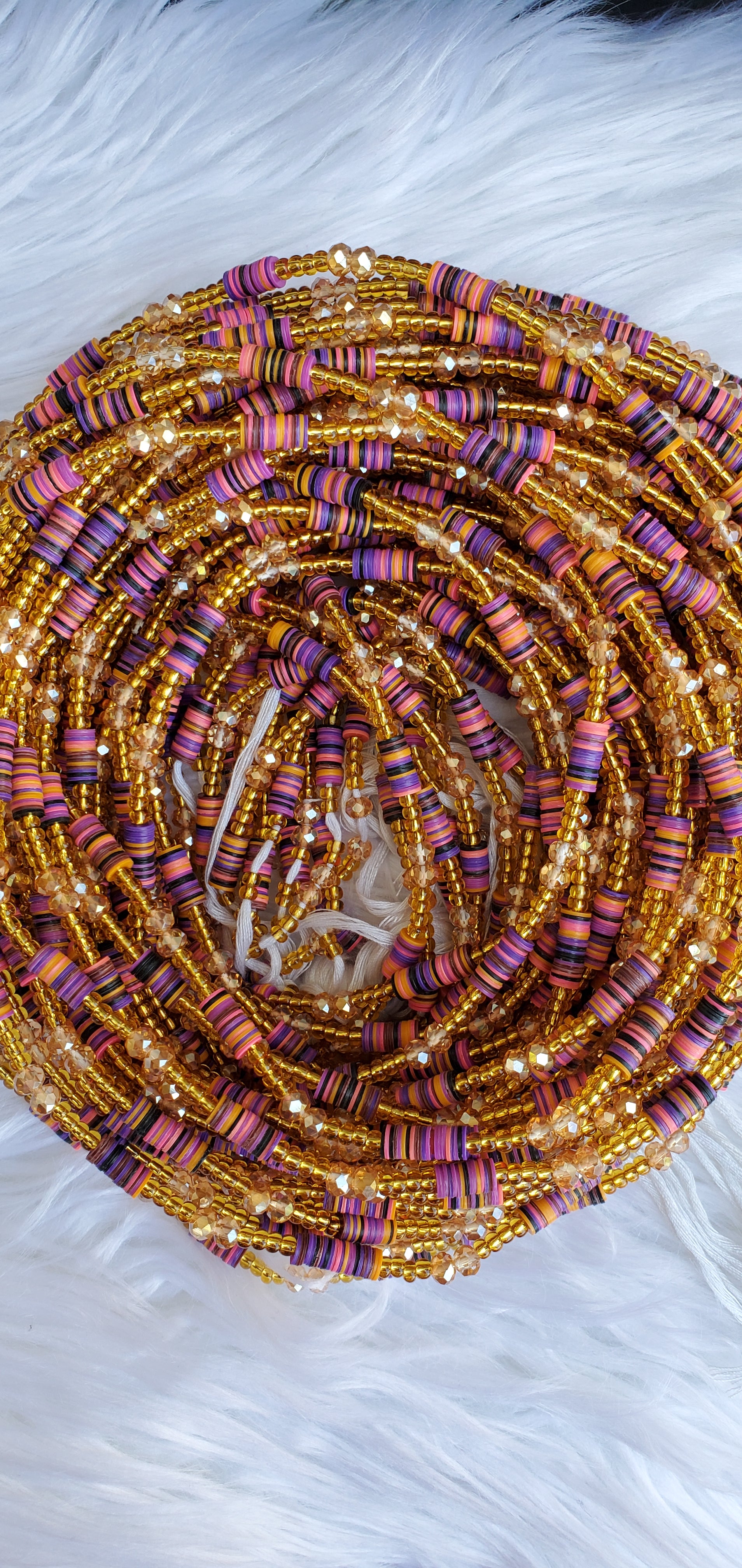 Carnival Beads (Large Vinly Disc Size)